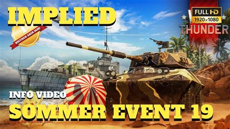 From the 23rd of June at 1100 GMT until the 30th of June at 1100 GMT. . War thunder summer event